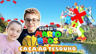 Caça ao Tesouro com BRINQUEDOS DO SUPER MARIO BROS!! 🏴‍☠️🍄