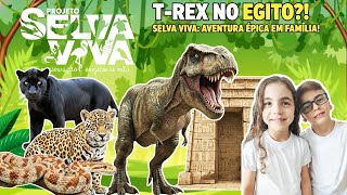 🚨 NOVIDADES no Selva Viva! Agora tem JURASSIC PARK e EGITO no Zoológico de Taubaté! 😱